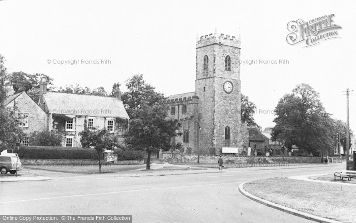 Photo of Lanchester, The Church c.1960