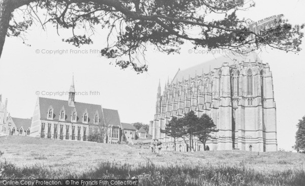Photo of Lancing College, And Chapel c.1960