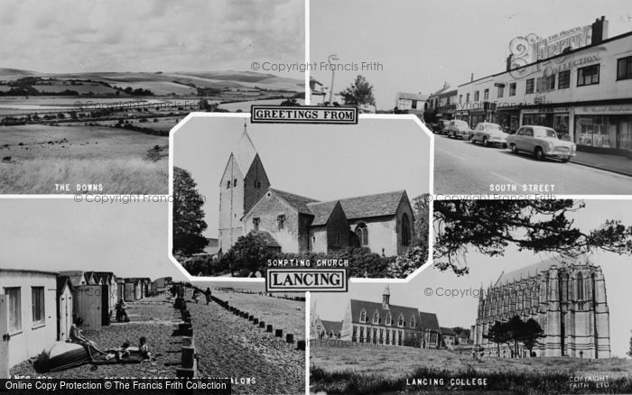 Photo of Lancing, Composite c.1960