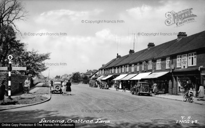 Photo of Lancing, Crabtree Lane c.1955
