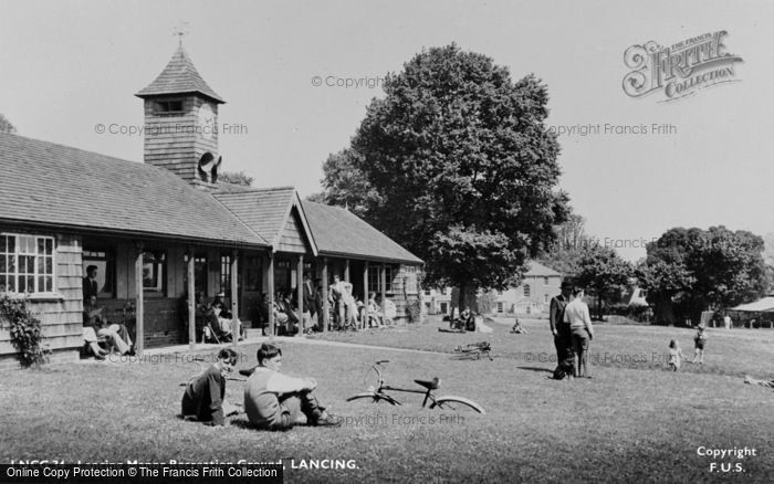 Photo of Lancing, Manor Recreation Ground c.1955