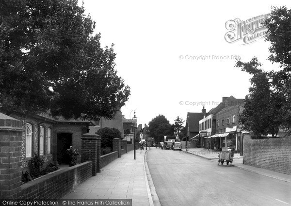 Photo of Lancing, North Street c.1955