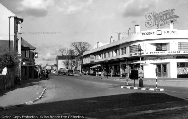 Photo of Lancing, South Street c.1955