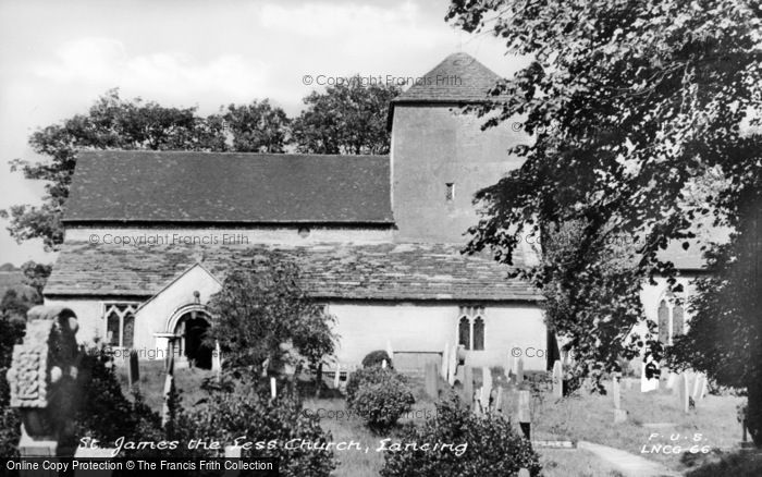 Photo of Lancing, St James The Less Church c.1960