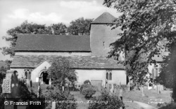 St James The Less Church c.1960, Lancing