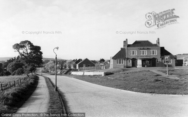 Photo of Lancing, Steepdown Road c.1955