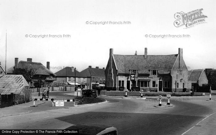 Photo of Lancing, The Farmers Hotel c.1955
