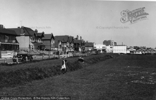 Photo of Lancing, The Green c.1955