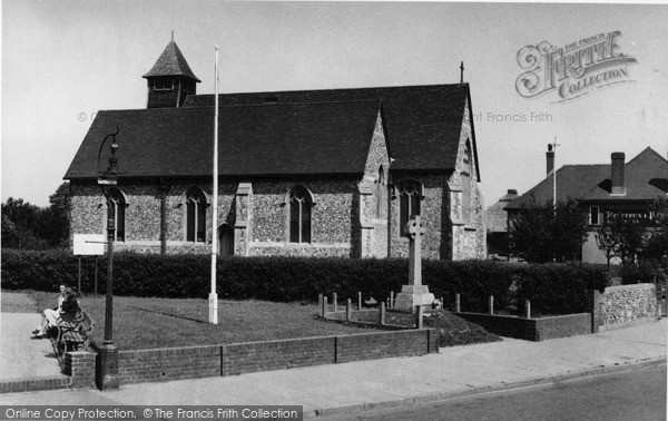 Photo of Lancing, The Parish Church c.1955