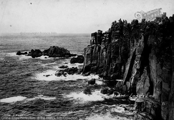 Photo of Land's End, 1890