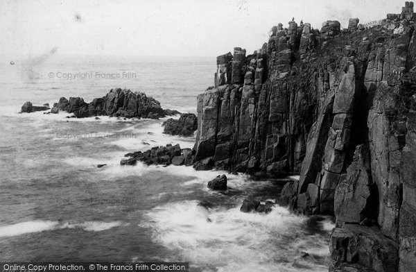 Photo of Land's End, 1890