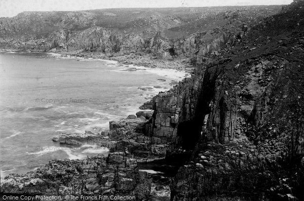 Photo of Land's End, 1893