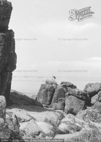 Photo of Land's End, A Couple 1928