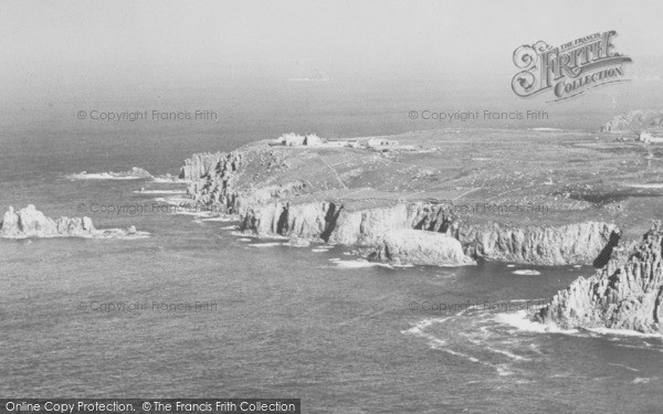 Photo of Land's End, Aerial View c.1959