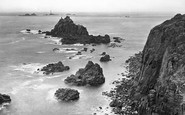 Land's End, and Armed Knight Rocks 1890