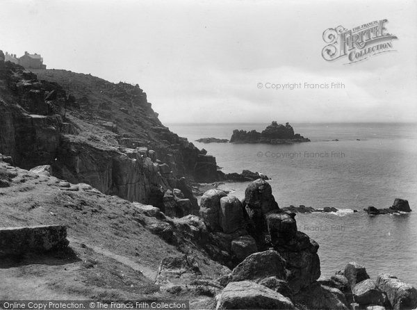 Photo of Land's End, And Armed Knights 1928