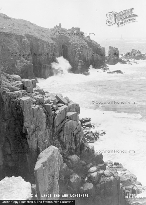 Photo of Land's End, And Longships c.1950