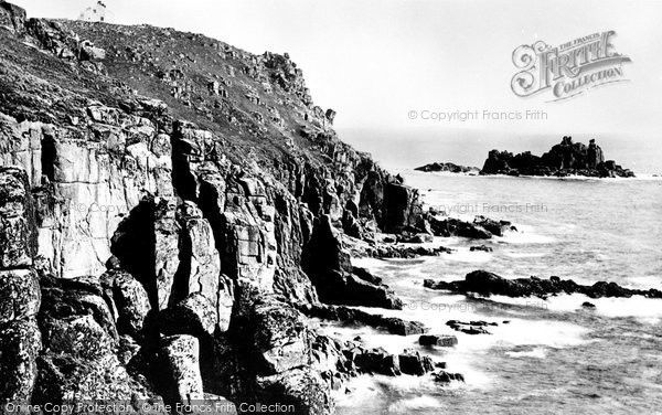 Photo of Land's End, Armed Knight Rocks 1890