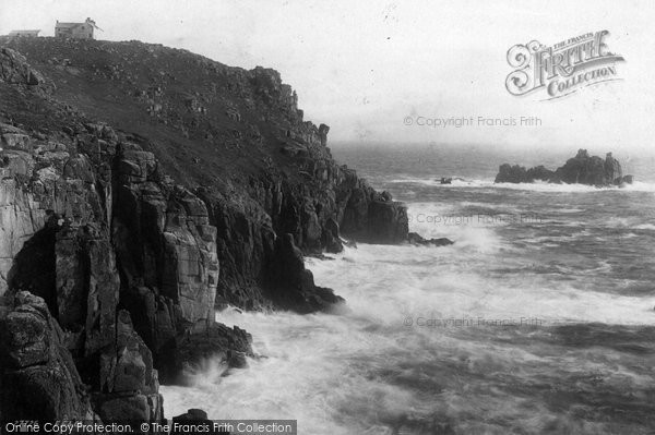 Photo of Land's End, Armed Knight Rocks 1890