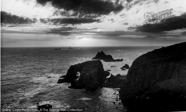 Photo of Land's End, At Sunset c.1955
