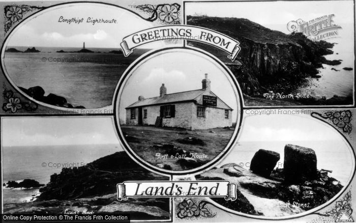 Photo of Land's End, Composite c.1955