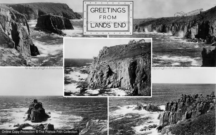 Photo of Land's End, Composite c.1955