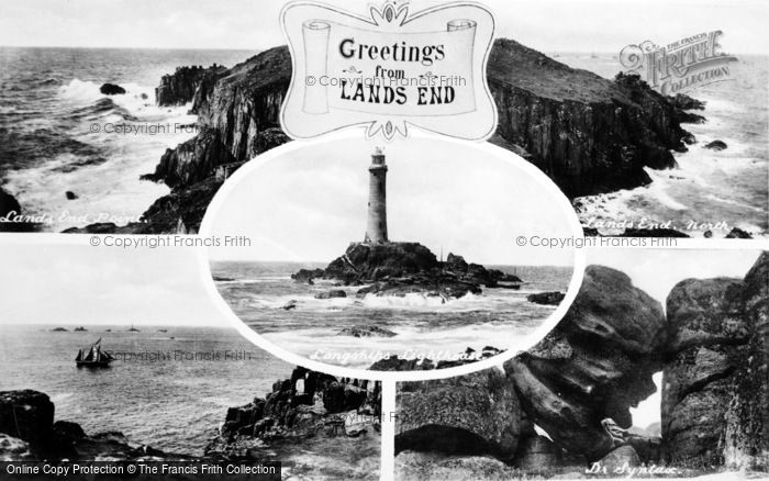 Photo of Land's End, Composite c.1955