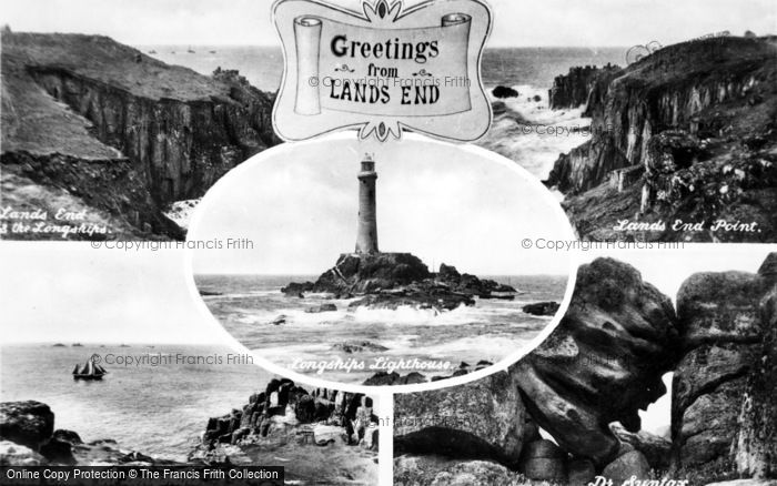 Photo of Land's End, Composite c.1955