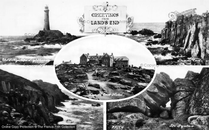 Photo of Land's End, Composite c.1955