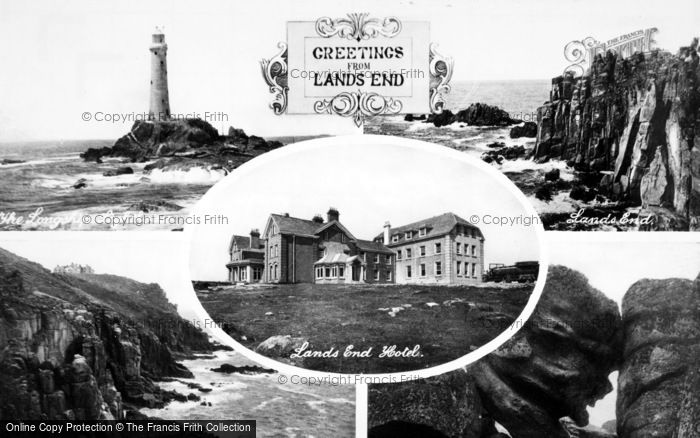 Photo of Land's End, Composite c.1955