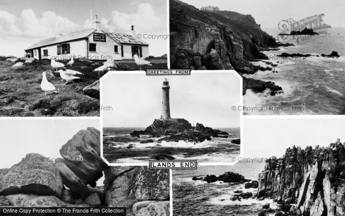 Photo of Land's End, Composite c.1955