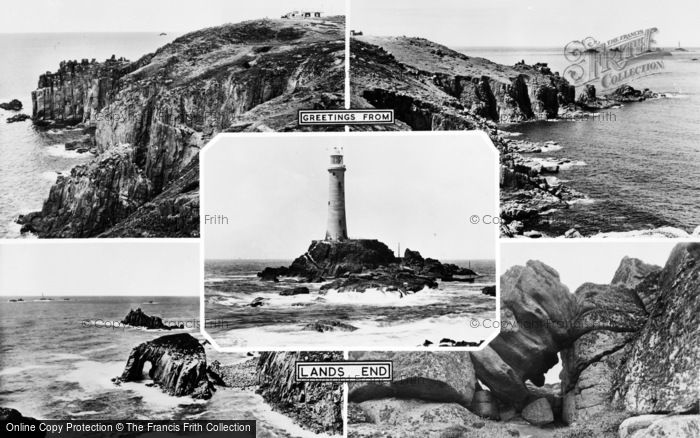 Photo of Land's End, Composite c.1955