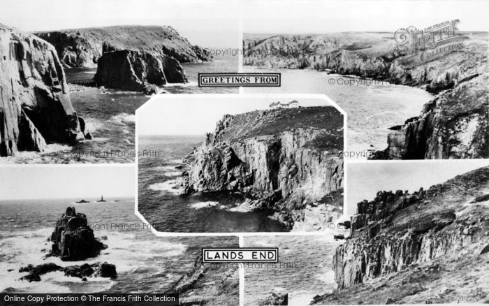 Photo of Land's End, Composite c.1955