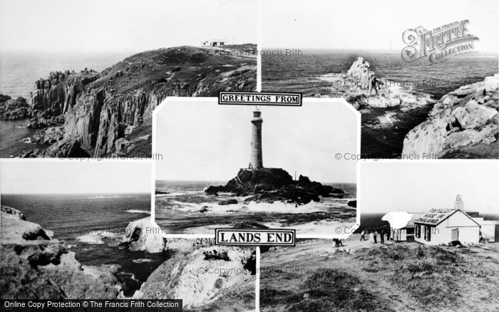 Photo of Land's End, Composite c.1955