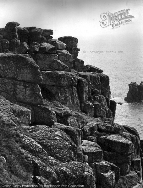 Photo of Land's End, Dr Johnson c.1900