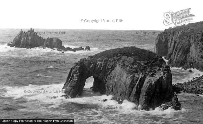 Photo of Land's End, Enys Dodman And Armed Knight Rocks 1890