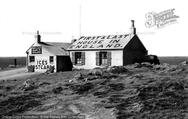 Photo of Land's End, First And Last House c.1955