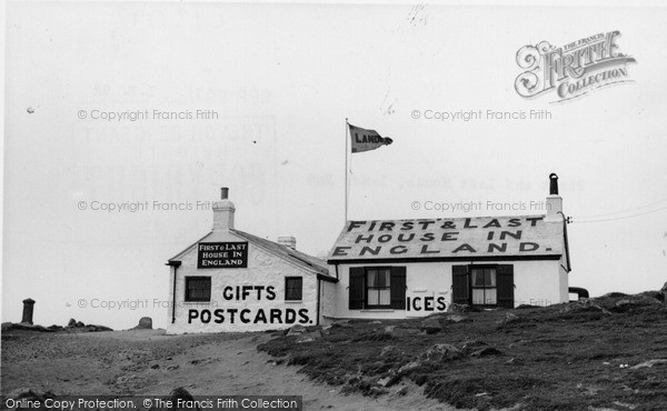 Photo of Land's End, First And Last House c.1955