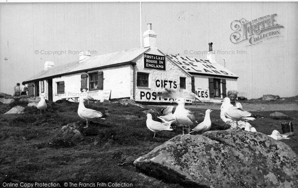 Photo of Land's End, First And Last House c.1955