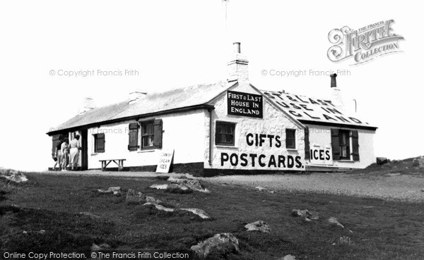 Photo of Land's End, First And Last House c.1955