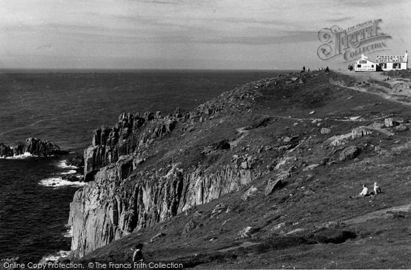 Photo of Land's End, First And Last House c.1955