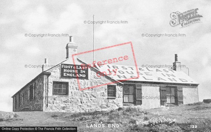 Photo of Land's End, First And Last House In England c.1950