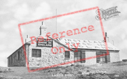 First And Last House In England c.1950, Land's End