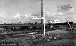 First And Last Signpost c.1955, Land's End
