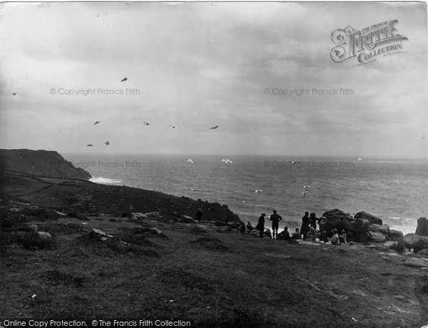 Photo of Land's End, Gulls 1927