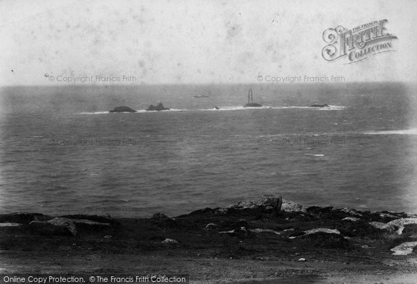 Photo of Land's End, Longships 1908