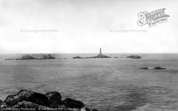 Photo of Land's End, Longships Lighthouse c.1955