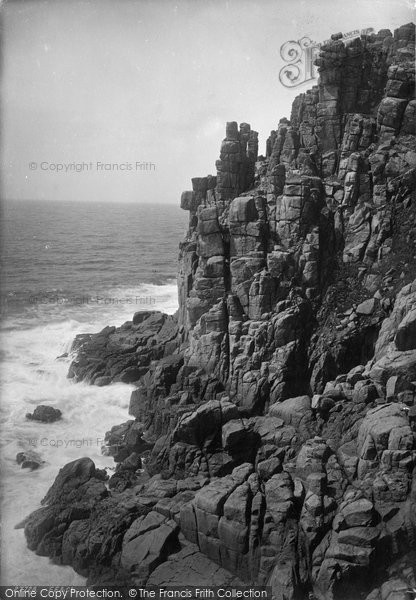 Photo of Land's End, Pardenick Point 1890