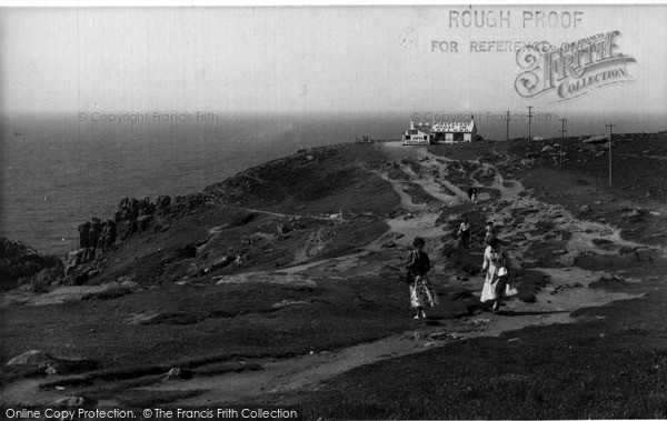 Photo of Land's End, Path To First And Last House c.1955