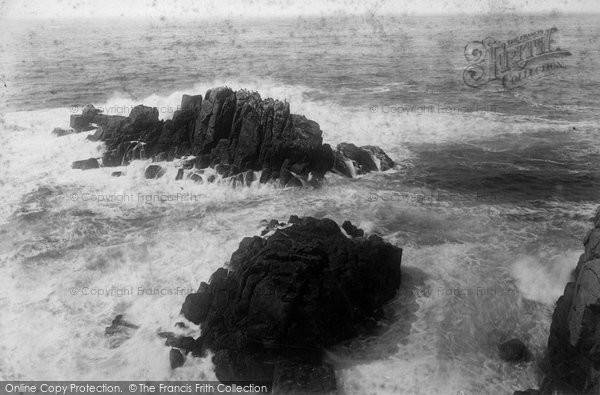 Photo of Land's End, Peel Rock 1890